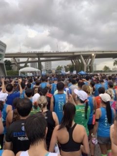 Singapore marathon start