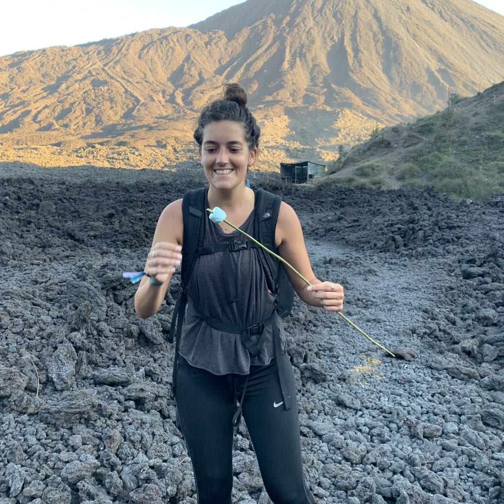 Volcano marshmallows