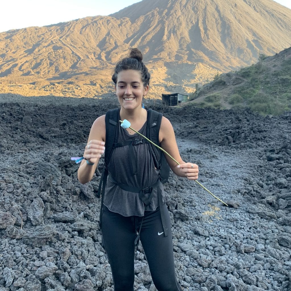 Volcano marshmallows