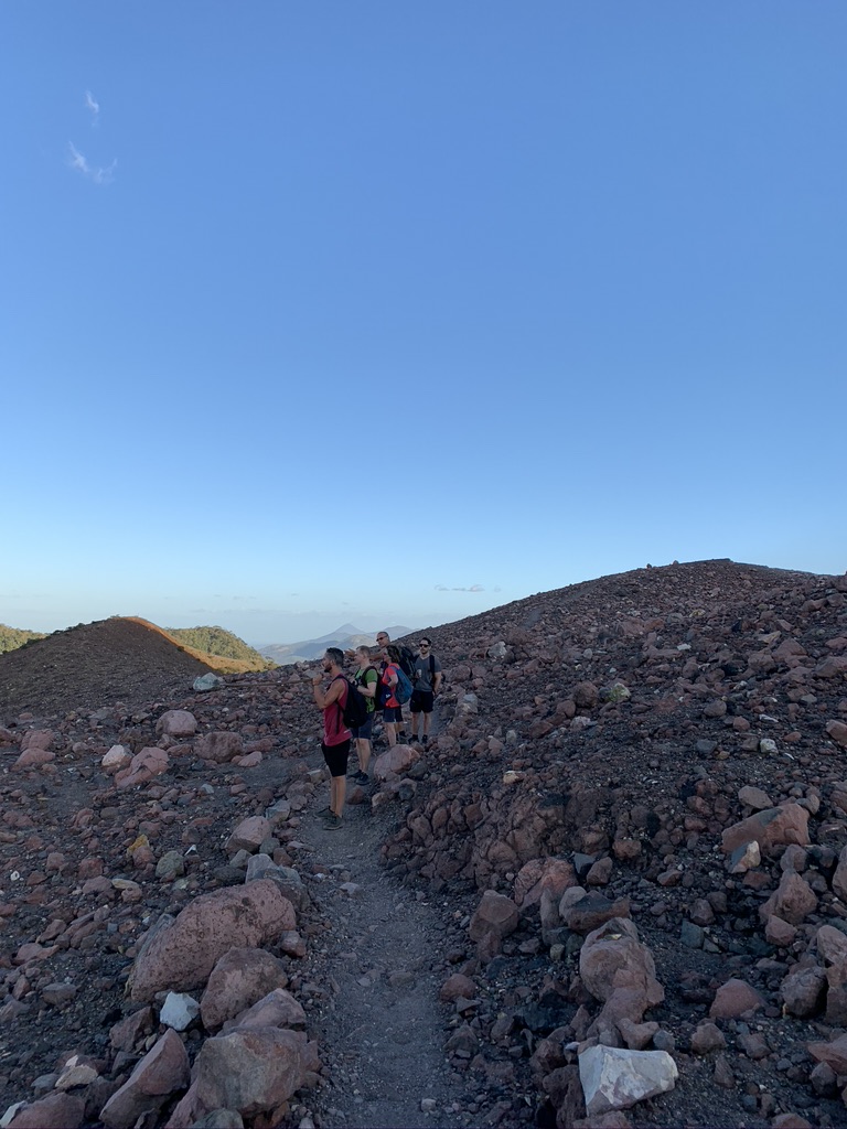 hiking volcano telica