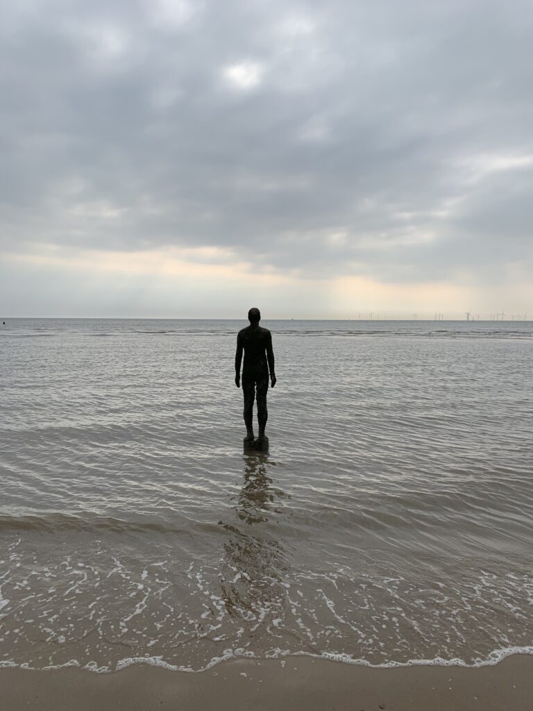 Crosby beach statues