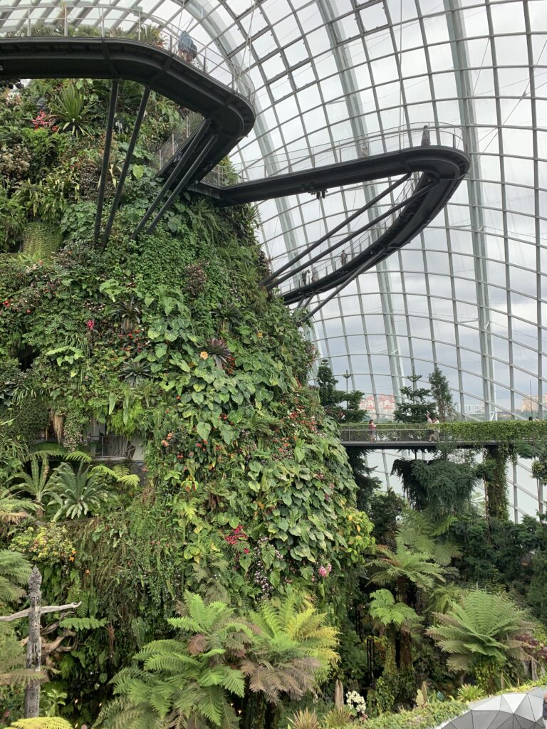 Gardens by the bay view