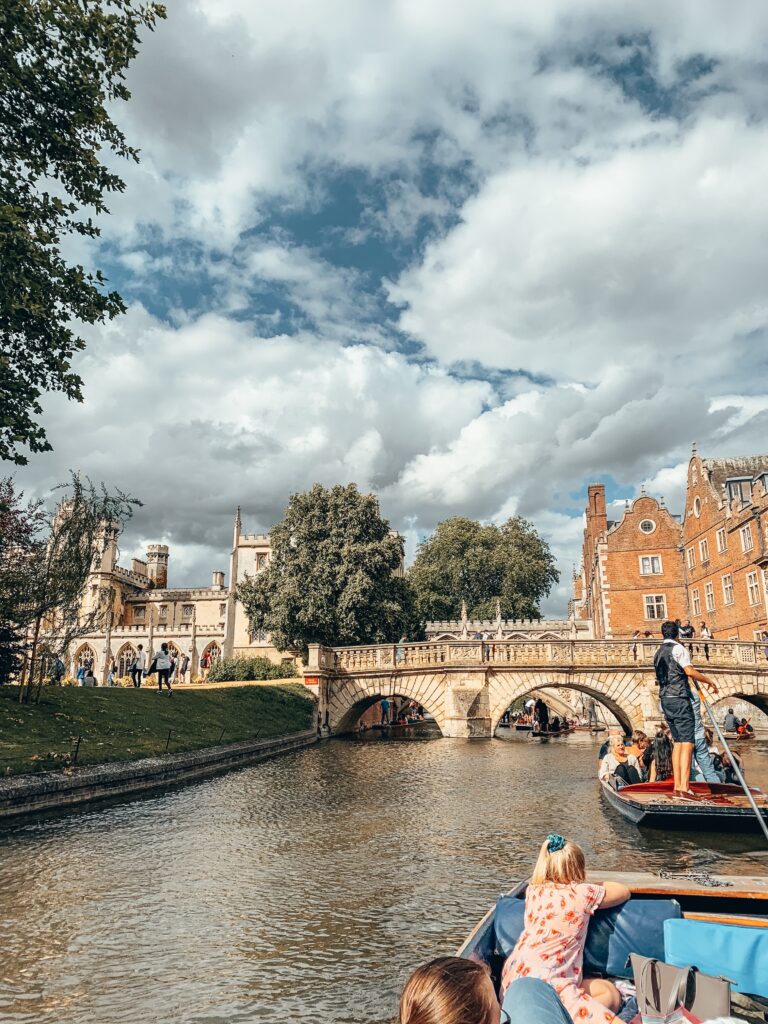 punting in cambridge